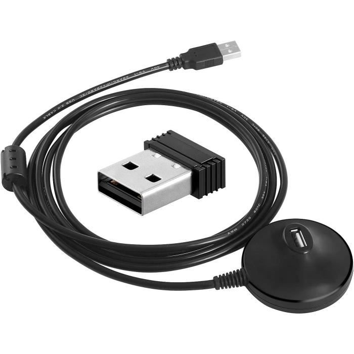 CooSpo clé Ant+ avec câble d'extension, Ant+ USB Stick Dongle pour Zwift  Garmin Forerunner Suunto PerfPRO Studio Rouvy BKOOL CycleOp