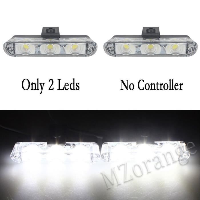 Kit 3 Lumières Stroboscopiques DEL Pour Hélicoptère/avion RC - Navigation, Clignotantes, Multicolores