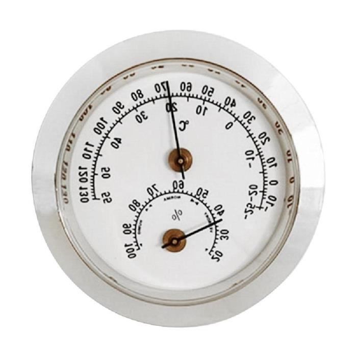 Thermomètre Hygromètre, Thermometre Interieur Exterieur Mural, Thermometre Hygrometre  Interieur à Haute Précision - Cdiscount Jardin