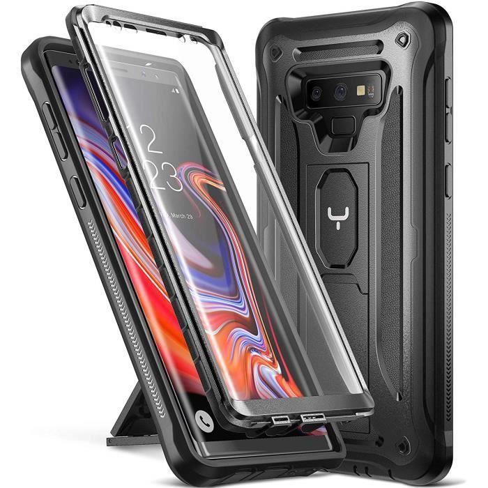 Coque Intégrale de Protection Robuste Antichoc avec Clip de Ceinture pour Samsung Galaxy Note 9 2018 Béquille Unicorn Beetle PRO Noir Protecteur d'écran Intégré SUPCASE Coque Samsung Note 9 Coque Intégrale de Protection Robuste Antichoc avec Clip de Ceinture pour Samsung Galaxy Note 9 2018 Béquille Unicorn Beetle PRO Noir Protecteur d'écran Intégré SUPCASE Coque Samsung Note 9
