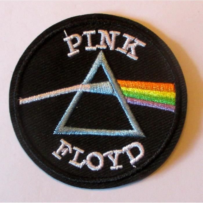 patch groupe rock pink floyd 6.3 cm écusson thermocollant veste chemise