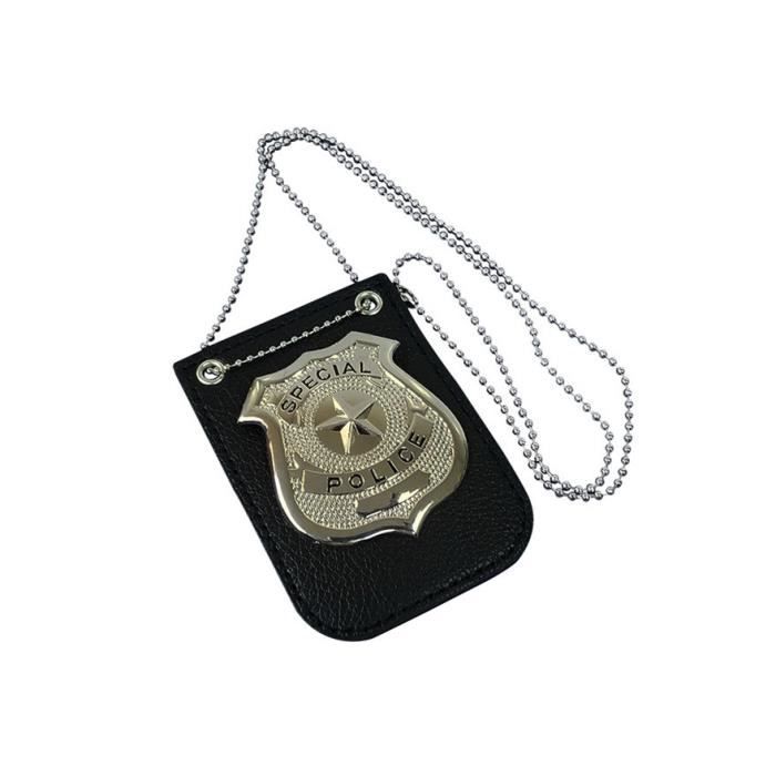 Widmann wdm05860 ? Collier insigne Police à clipser, multicolore, Taille unique (Lot de 2 Widmann wdm05860 ? Collier insigne Police à clipser, multicolore, Taille unique (Lot de 2