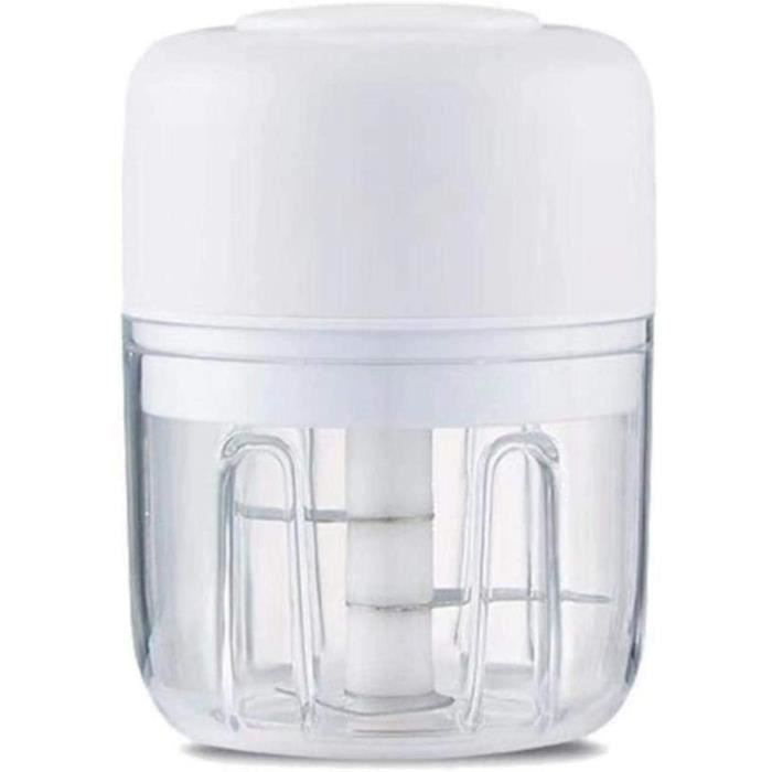 Mini Hachoir électrique, Hachoir électrique USB, Hachoir à oignons électrique Solide et Durable pour Les Outils de Cuisine de Hachoir à l'ail de Viande végétale