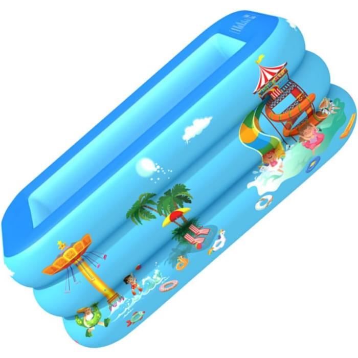 Matelas Gonflable Pour Piscine Gonflable, Matelas À Eau Avec Porte-Gobelet Et Poignée, Piscine