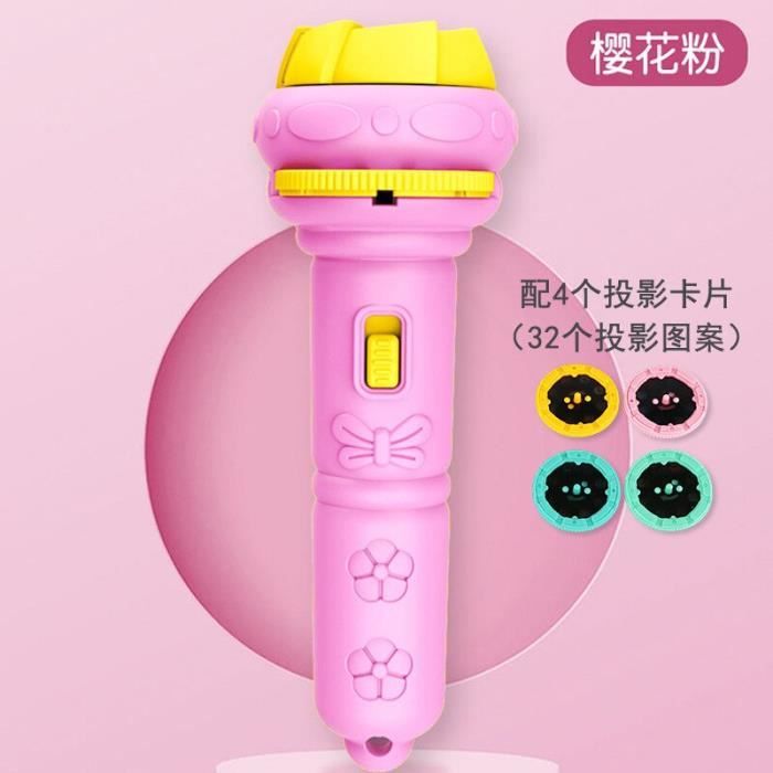 Flashlight Projector for Kids Baby Sleeping Story Book Torch Lamp Toy