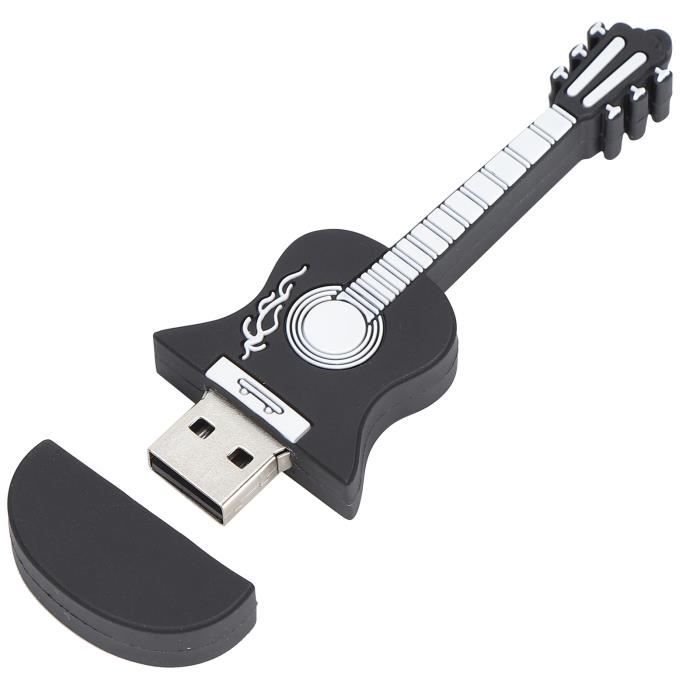 Cuque clé USB de dessin animé Clé USB en forme de guitare de dessin animé  mignon bâton de mémoire de stockage portable pour - Cdiscount Informatique
