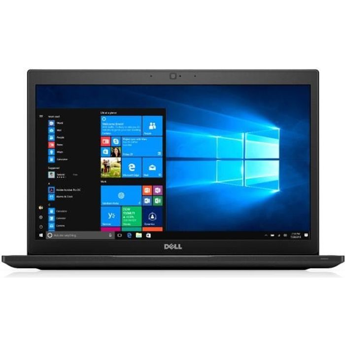 DELL Latitude 7480 Intel® Core™ i7 de 7eme génération 28 GHz 356 cm (14) 1920 x 1080 pixels 8 Go 256 Go - Dell