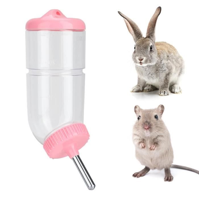 Comparer les prix de Duokon Abreuvoir pour lapins Distributeur d'eau potable pour petits animaux pour hamsters et lapins