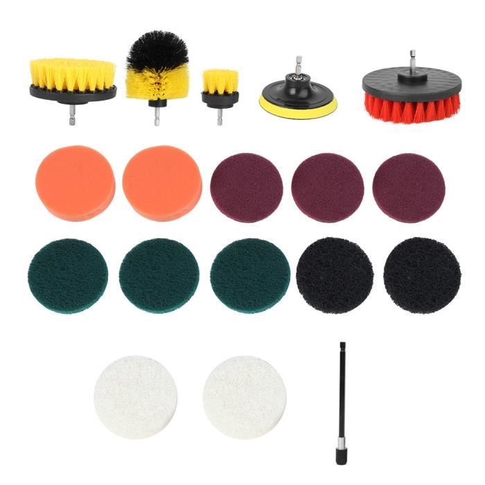 Lot De 4 Brosses à Récurer Cycloniques Pour Robot Nettoyeur Piscine MX8 MX6 - Pièces De Rechange Caoutchouc Plastique