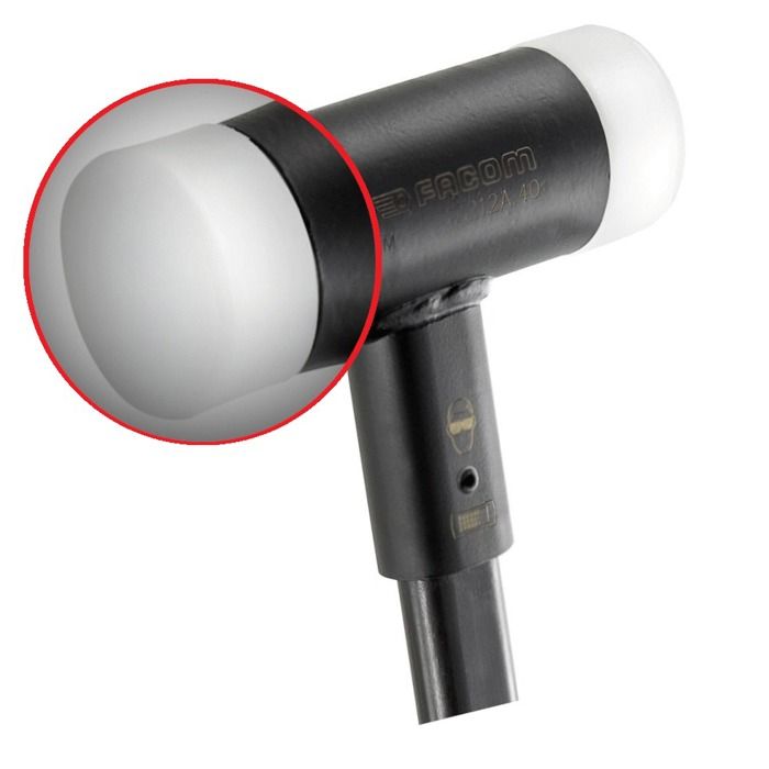 Embout pour massette sans rebond 40mm FACOM 212.E40