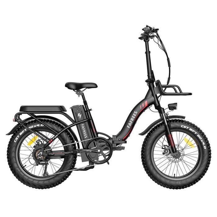 Vélo électrique pliant FAFREES F20 Max - Moteur 500W - Batterie 48V 22.5Ah - Pneus 20*4.0 pouces