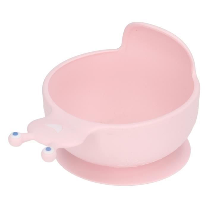 Lot De 3 Bols Pour Bébé Avec Ventouse - Bols En Silicone Antidérapants, Sans BPA, Design Crabe