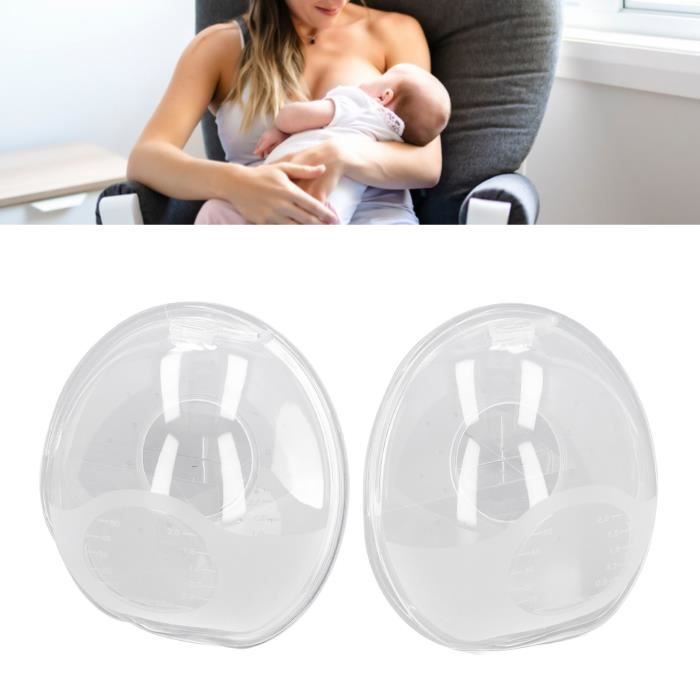 FYDUN coquille d'allaitement Collecteur de lait maternel portable 2PCS  Coupe d'allaitement réutilisable en puericulture lait - Cdiscount  Puériculture & Eveil bébé