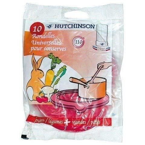 HUTCHINSON Lot de 10 Rondelles universelles D : 110 / 82 x 2.5 mm