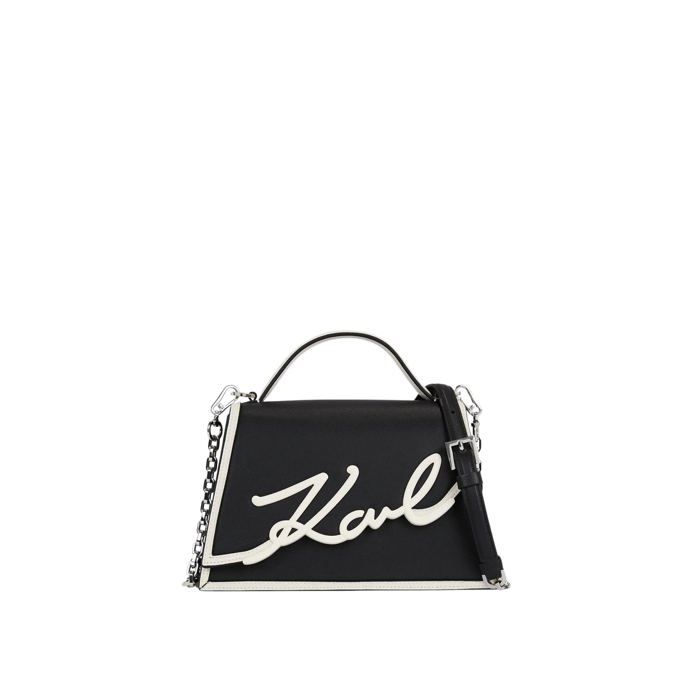 Karl Lagerfeld Sacs à main Essentials Noir/Blanc 998 Black/White Karl Lagerfeld Sacs à main Essentials Noir/Blanc 998 Black/White