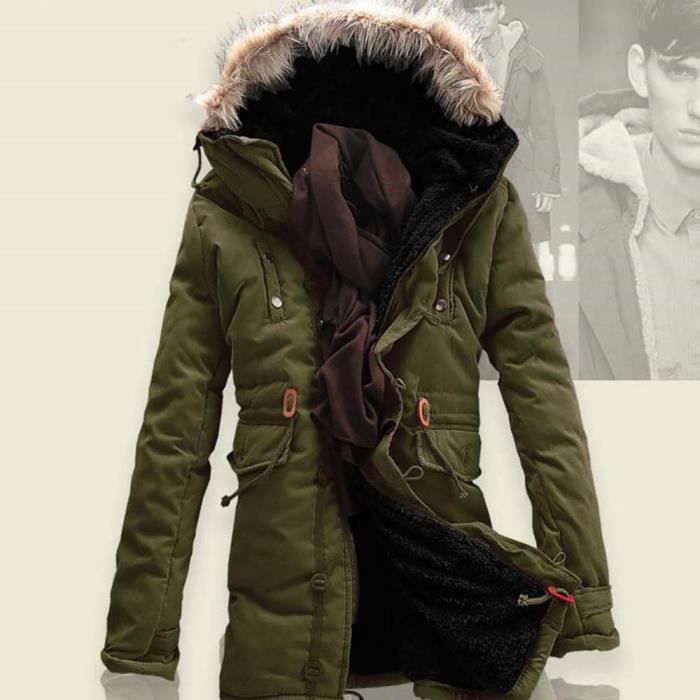 Parka cintrée homme deals