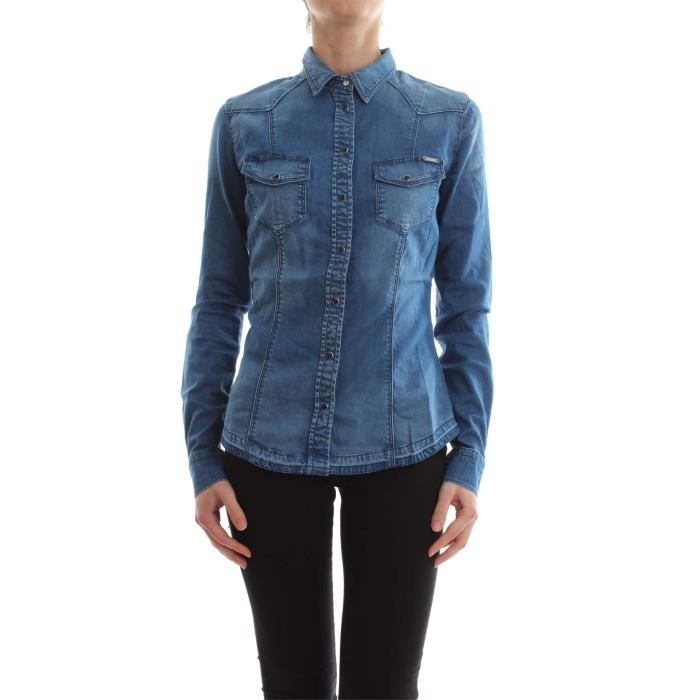 Anında afet Parlatma chemise en jean femme guess - sirdasyatak.com