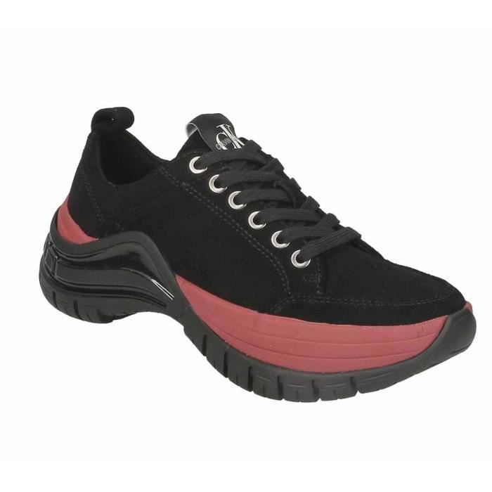 basket noir femme calvin klein