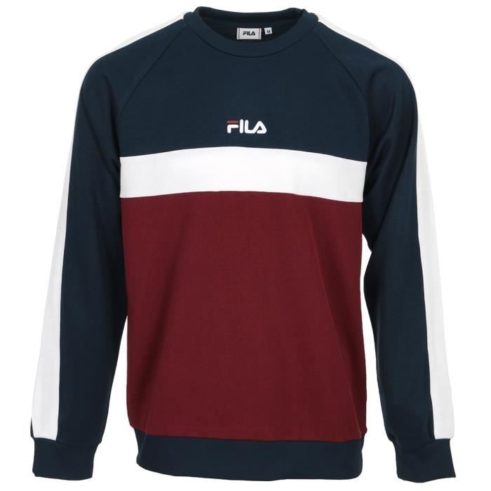 Fila Crew Bordeaux, bleu marine, - Cdiscount Chaussures