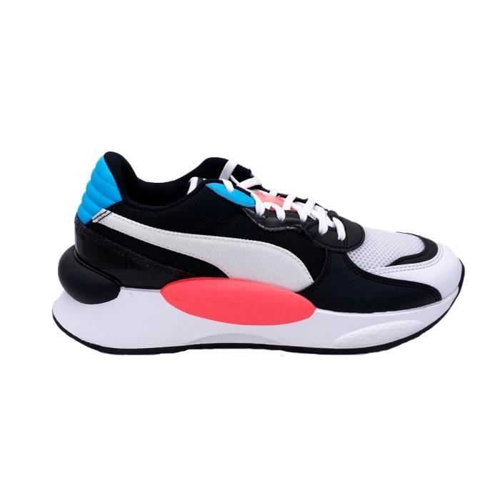PUMA RS 9.8 FRESH SNEAKERS BIANCO NERO ROSA FLUO CELESTE 371571-04 (37 -  BIANCO) Bianco - Cdiscount Chaussures