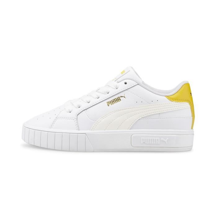 basket puma cali blanche femme