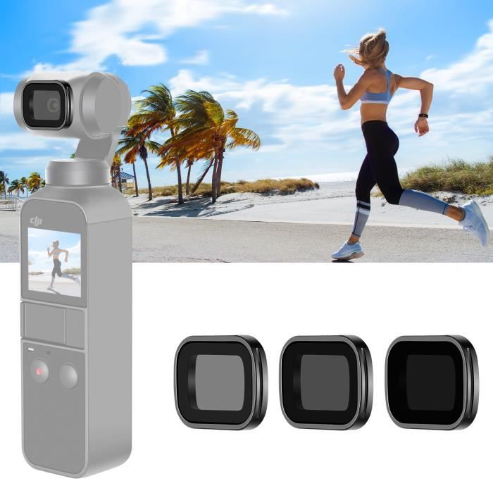 Jeu De 3 Filtres ND Magnétiques Pour DJI Osmo Pocket 3 - ND16, ND64, ND256 - Pour Des Vidéos Professionnelles