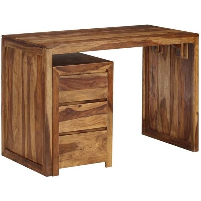 Bureau Informatique Bois Massif Achat Vente Pas Cher