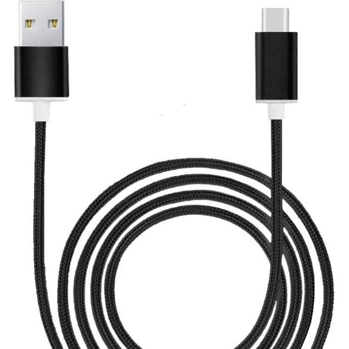 Câble Type C pour Samsung Galaxy S21 5G SD888 Câble USB Tressé