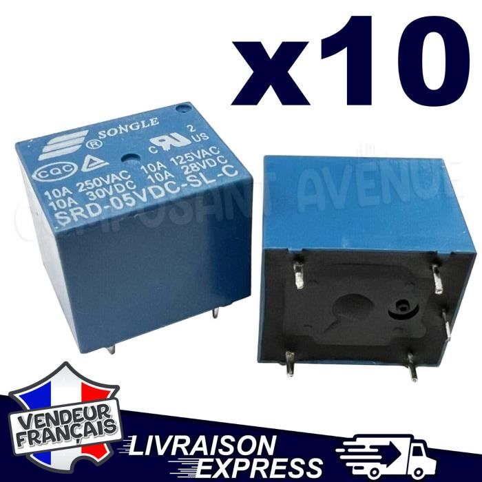 Transformateur Toroïdal Antek AS-0505 - 50VA - Secondaire : 5V 10A Ou 10VCT - Neuf