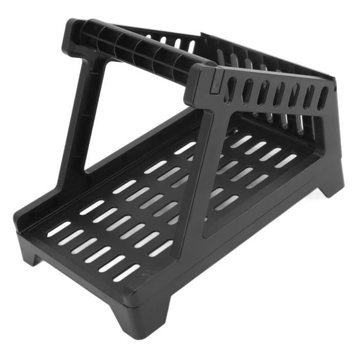 Support D'Antenne VHF Marine Base à Cliquet Double ABS Réglable Pour Bateaux