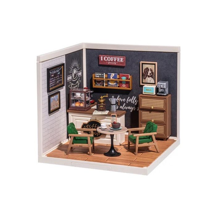 Le Café Bohème - La Maquette en Bois®