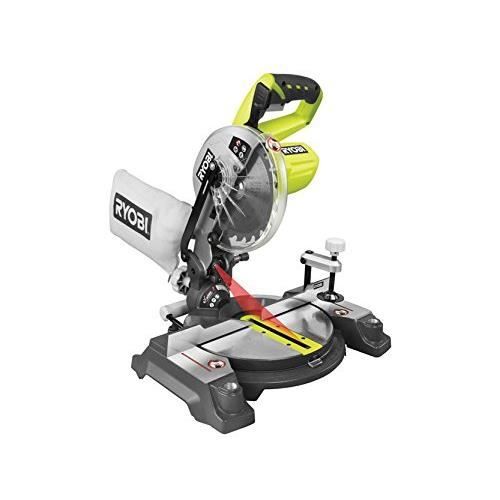 Ryobi EMS190DCL Scie à onglet sans fil 18 V