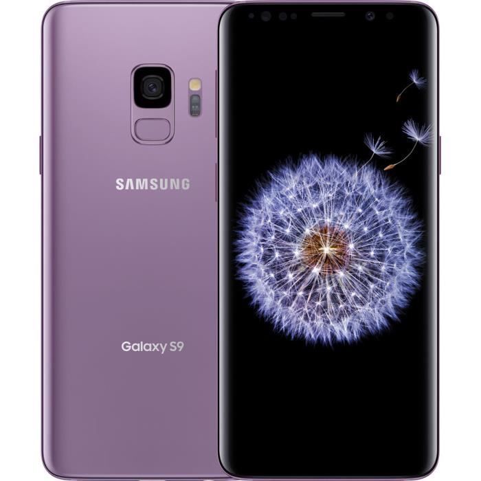  T&eacute;l&eacute;phone portable Samsung Galaxy S9+ Plus Dual Sim 128Go Violet pas cher