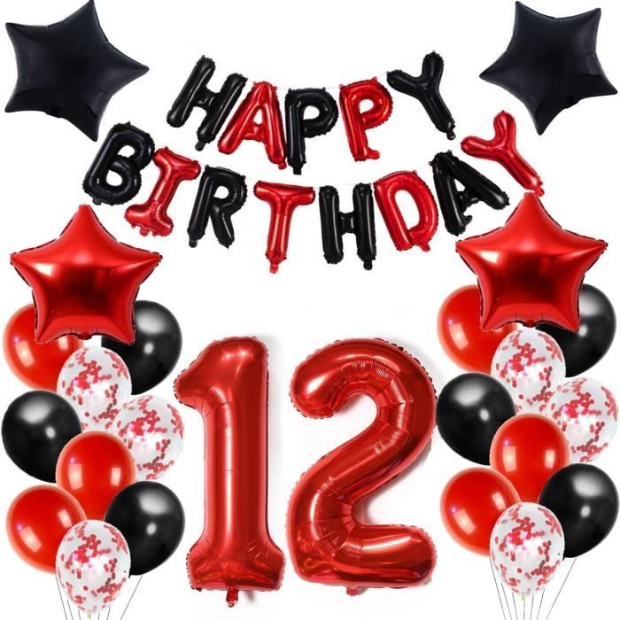 Ballon 12 Ans Anniversaire Garçon,Decoration Anniversaire 12 Ans Garçon Ballon 12 Ans Anniversaire Garçon,Decoration Anniversaire 12 Ans Garçon