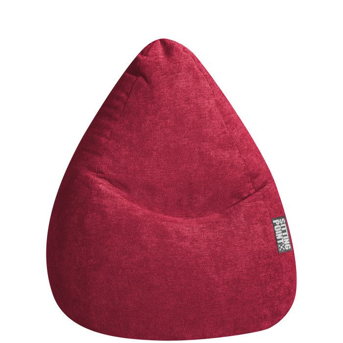Pouf SITTING POINT Alfa XL Rouge 70x110 cm Intérieur