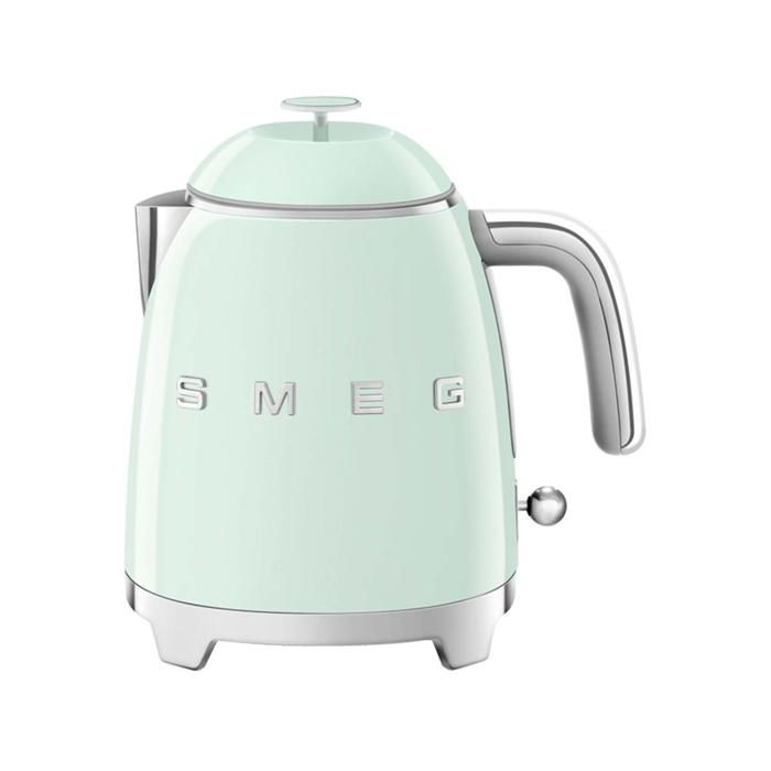 Bouilloire - SMEG - KLF05PGEU - 0.8L - Vert eau - Intérieur inox - Filtre anti-calcaire
