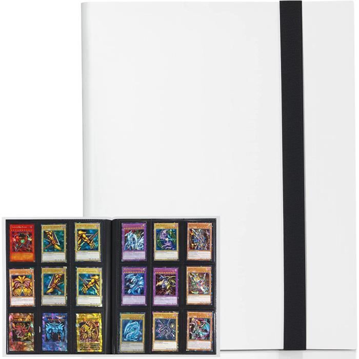 Classeur Cartes à Collectionner 360 Places - Noir - Pour Yu-Gi-Oh!, Digimon, Photos