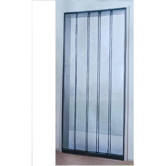 Moustiquaire En Rouleau FARNEED – Porte/fenêtre Latérale 160x250 Cm – Brun