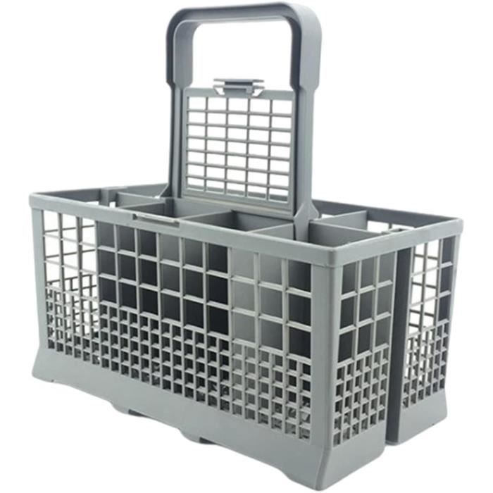 Panier Lave-vaisselle Universel En Inox 18x18x5 Cm - Pour Couverts, Ustensiles - Rangement Cuisine