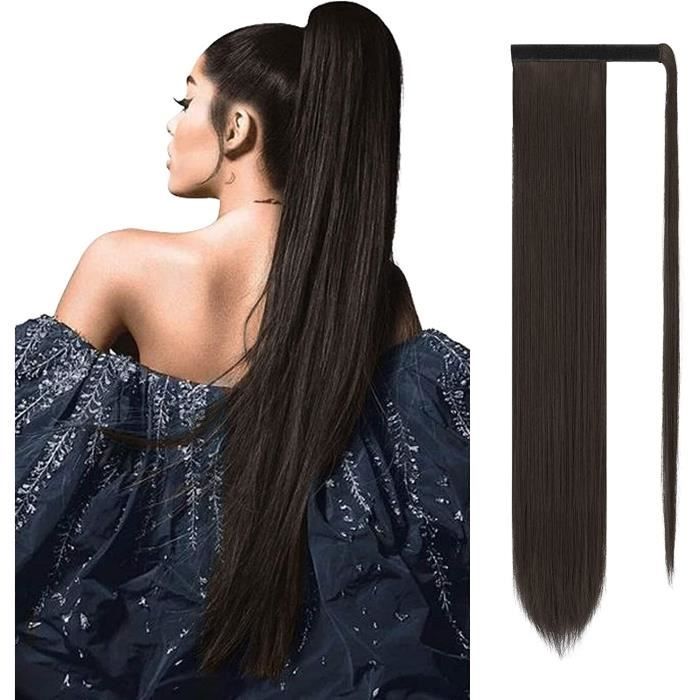 Sofeiyan Postiche Queue de Cheval Extension Naturel Ponytail Extensions Longue oit Wrap Around