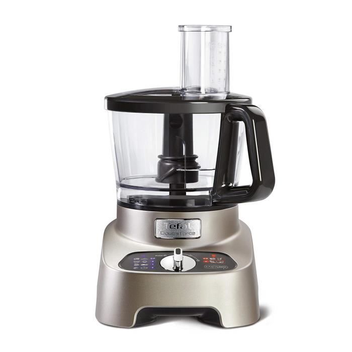 Tefal DO824H Robot Multifonctions Doubleforce 3L 1000W Acier Tefal 