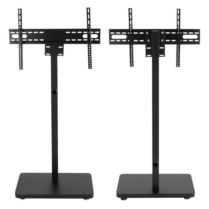 Support TV Au Sol AX WABER Pour écrans 13 à 50" - Vesa 200x200, Charge 35kg, Réglable Inclinaison Rotation, Sans Perçage