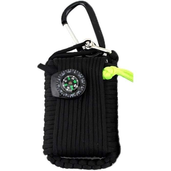 Lixada Kit de Survie d'urgence 10 en 1, Multifunctional Survival Kit de