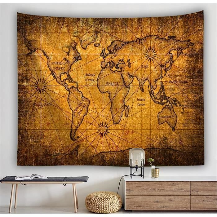 Tapisserie Murale Déco Rome Antique 150x200 Cm - 100% Polyester - Impressions HD - Avec Accessoires De Suspension - 3