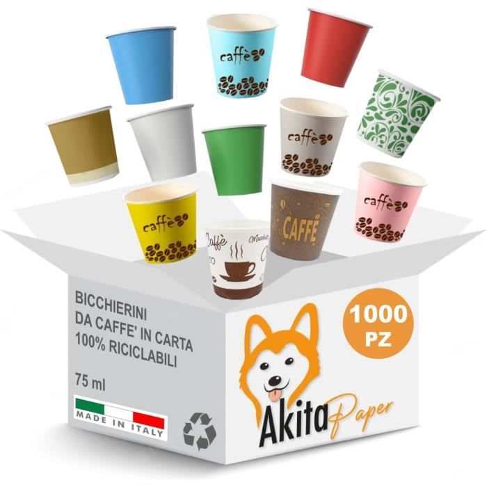 Gobelets Jetables 75ml Gobelets Café Papier 75ml - Lot De 1000 - Biodégradables Et Compostables Gobelet Cafe Gobelets Jetables 75ml Gobelets Café Papier 75ml - Lot De 1000 - Biodégradables Et Compostables Gobelet Cafe