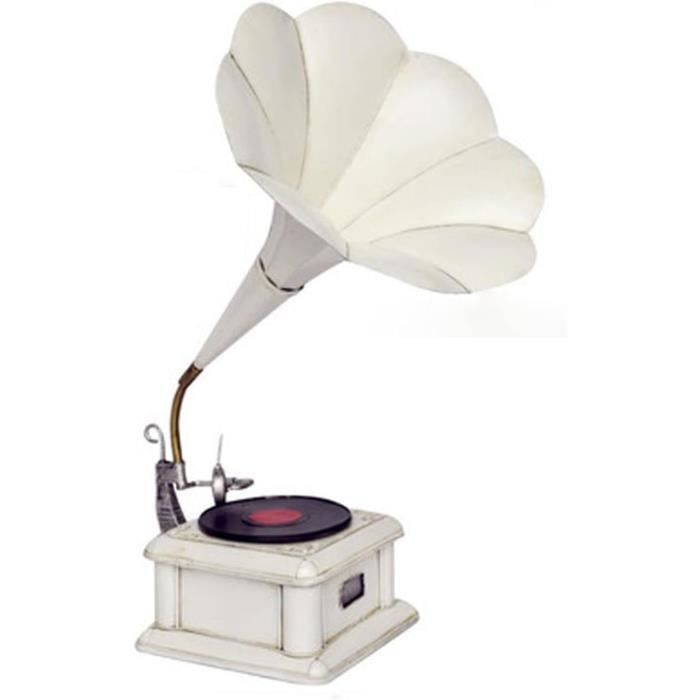 En Bois Maison De Poupée Ancien Gramophone Miniature Décoration à L Maison De Poupee