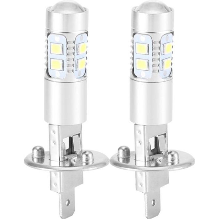 XAN 2 pièces H1 6000K Super blanc 100W LED ampoules de phare Kit