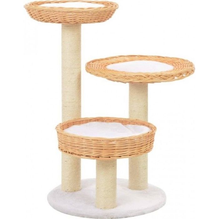 Vidaxl Arbre A Chat Avec Griffoir En Sisal Naturel Bois De Saule Cdiscount Animalerie Vidaxl Arbre A Chat Avec Griffoir En Sisal Naturel Bois De Saule Cdiscount Animalerie