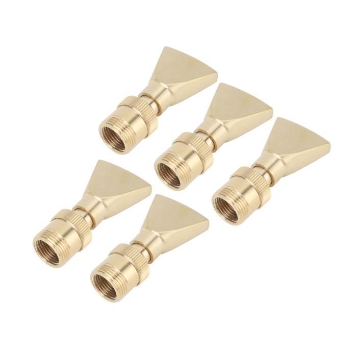 Buse En Laiton 1-1/2 NST/NH Pour Tuyau D'incendie - Robuste, Pression Max 100 PSI, équipement Pompier