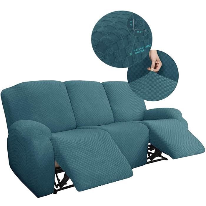 Canapé Relax Sofa Housse 3 Place Fauteuil Relax Housse De Canapé Les Chats Et Les Chiens Enfant Protège Canapé Housse-bleu marine